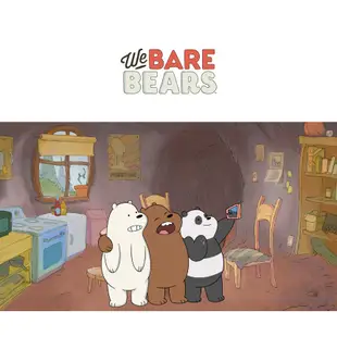 We Bare Bears 熊熊遇見你 圓型抱枕 靠墊│阿極 胖達 大大│OT-001