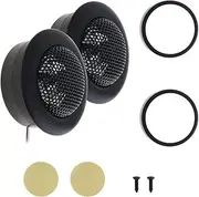 DriSentri Tweeters for Car Audio, 2pcs 800W T-120 Car Horn Dome Tweeter Audio Loudspeaker Car Stereo Treble Speaker for Cars