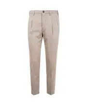 straight-leg trousers IT52 WALNUT