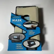 Car Tissue Holder, Mask Holder for Car, Sun Visor Napkin Holder, PU Beige