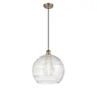 Innovations Ballston Athens DC Swirl 8" Pendant 1P, BB - 516-1P-BB-G1213-14