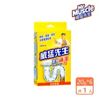 在飛比找momo購物網優惠-【威猛先生】激泡疏通排水管清洗劑(20g*6包/盒)