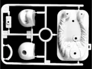 Tamiya 9225151 1/10 RC Buggy Nova Fox/Bigwig Spare Z Parts(Driver Cockpit)