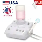 Dental Ultrasonic Piezo Scaler w/LED Handpiece 2 Bottles fit EMS tips