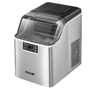 20kg Ice Maker Machine Clear Cube Making Countertop Home Commercial 2 Water Filling Methods Stainless Steel Maxkon