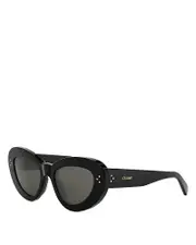 Celine Havana 3 Dots Cat Eye Sunglasses, 52mm