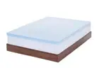 Lucid 3 Inch Mattress Topper Twin - Gel Infused Memory Foam
