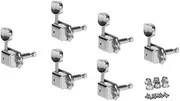 Kisangel Electric Guitar Tuning Pegs Vintage Style Machine Heads Durable Tuning Keys for Enhanced Sound Essential Replacement for Electric Guitars