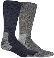 [Dr. Scholl's] Men's American Lifestyle Collection Blister Guard® Casual Crew Socks 2 Pair DSM22069C2U2001