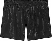 [Generic] PU Leather Boxer Shorts Mens Lightweight Underwear Solid Stretch Hipsters Trunk Athletic Boxer Briefs