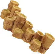 Happyyami Miniature Resin Basking Tree Stump for Reptiles Decorative Tree Stake for Terrarium Landscape for Turtle Crawling Sunbathing and Resting Present for Reptile Enthusiasts