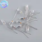 ANAP 25PCS 5MM 4MM 3MM 透明 12V 小麥米燈泡開關按鈕燈泡 EN