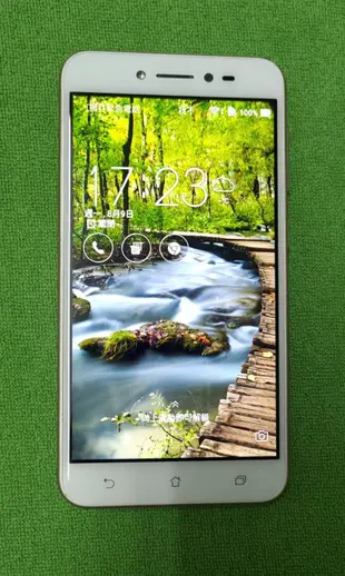 華碩 ZenFone 3ASUS ZE552KL5.5吋 4G/64G 智慧型手機系統：Android 8二手 外觀九成新使用功能正常已過原廠保固期
