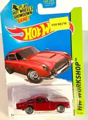 Hot Wheels Workshop 1965 Aston Martin DB5 dark red. Perfect. Nice rendition.