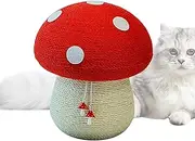 Cat Scratchers for Indoor - Mushroom Cat Scratching Post | Portable Interactive Play Climber Post for Pet Birthday Indoor Outdoor Boredom