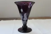 Fenton Vase Aubergine Ltd. #180/1250
