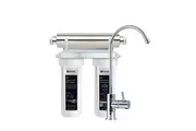 PURETEC Puretec ESR2 High Loop Kitchen Mixer Tap With Under Sink UV Water Filter System for Rainwater