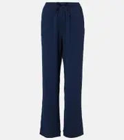 [Asceno] Asceno Aurelia crêpe straight pants AU 12 blue