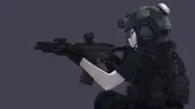 Anime aimpoint military an peq gloves heckler and koch Playmat Gaming Mat