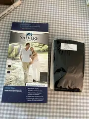 Salvere Medical Unisex Compression Knee High Socks White Small 20-30 mmHg FreSHP