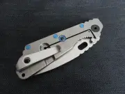 Custom Titanium Deep Carry Pocket Clip for Strider SNG Strider SMF Stride knives