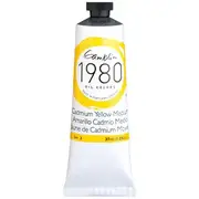 Gamblin 1980 Oil Paint 37ml Cadmium Yellow Medium S3