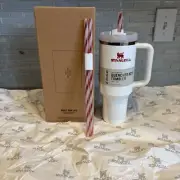 Stanley Mistletoe Twist Quencher H2.0 Flowstate Tumbler 40Oz Authentic US Seller