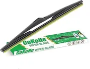 GoKoHe 12'' Rear Windshield Wiper blade Original Equipment Replacement For Ford Fiesta 2008-2017 Focus 2010-2016 back windscreen wiper