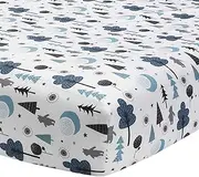 Lambs & Ivy Forever Pooh Fitted Crib Sheet, Multicolor