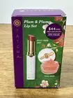 Tatcha Plum & Plump Lip Set: The Kissu Lip Mask & Plum Blossom Tint SPF 25 NIB
