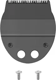 Narrow Blade Replacement,Trimmer Blade Compatible with oster Finisher Trimmer Model 59 and T-Finisher Trimmer Blades，Black