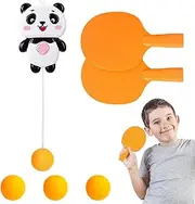 Ping-Pong Practice Trainer, Pingpong Self Training Toys with Adjusatble String, Pingpong Self Training Toys Sparring Device, Improve Hand-Eye Coordination Borato