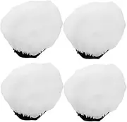 NUOBESTY 4 Pcs Soft Cloth Diffuser Covers for Photography Lighting Elastic Fit Reflector Diffuser Covers for Flash Lights Durable and Versatile Light Enhancement for Professional Use