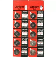 10 Pcs CR2016 Lithium Button Cell Battery Batteries For Watches, Calculator