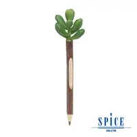 在飛比找PChome24h購物優惠-【日本 SPICE 】天然獨特 A仙人掌 造型圓珠筆