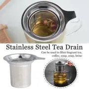 Steel Tea Filter Infuser Basket Loose Leaf Fine Mesh Tea Strainer USNEW