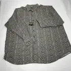 George Foreman Signature Collection Silk Button Down Shirt 2XB Big And Tall