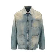 [GOLDEN GOOSE] GOLDEN GOOSE 'Mackenzie' denim work jacket Man 50 50 Blue