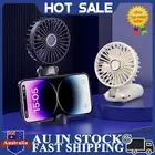 Portable Mini Hand-held Small Folding Desk Fan Cooler Cooling USB Rechargeable**