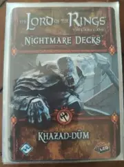 LOTR. Khazad-Dum.60 card Nightmare Deck Expansion. LCG New/Sleeved/Unplayed 2014