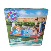 Splash n Fun Sports Arena Splash Pool New in Box Summer Swim Toy Ages 3+