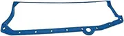 SBC Oil Pan Gasket Blue Steel Core Rubber Compatible With SB Chevy V8 265 283 327 350 383 400