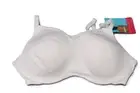 Fruit of the Loom Women s Breathable Cami Bra with Convertible Straps White 34D