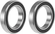 uxcell 6803-2RS Deep Groove Ball Bearing 17x26x5mm Double Sealed ABEC-3 Bearings 2-Pack