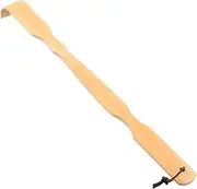 Bamboo Back Scratcher, RENOOK Newest Polished Thicken Extended Backscratchers for Adults Men Women,Wooden Self-Treatment Back Itching Artifact