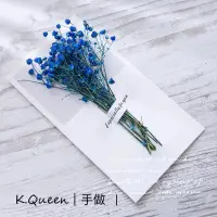 在飛比找蝦皮購物優惠-❤️K.Queen現貨❤️寶藍滿天星。信任之愛永生花手做卡片