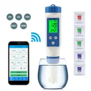 TDS PH Meter PH/TDS/EC/Temperature Meter Digital Water Quality Monitor Tester