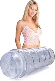MISTRESS JULIE - DIAMOND DELUXE CLEAR PUSSY STROKER