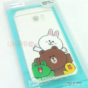 【UNIPRO】HTC 10 LINE FRIENDS 麻吉樂園 TPU 手機殼 空壓殼 保護套 正版授權 M10