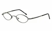 Calabria KIDS X-SMALL 43mm Trendsetter 23 Gun Metal Eyeglasses Frame ; DEMO LENS